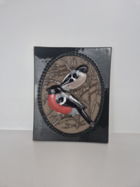 Wandtegel Jie Gantofta ''Goudvink'' 859