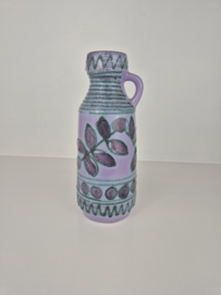 East-Germany Strehla vaas paars/groen 998