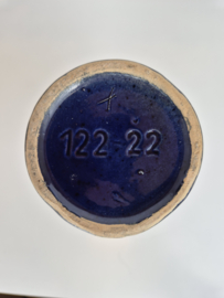 East-Germany VEB Haldensleben vaas blauw 122-22