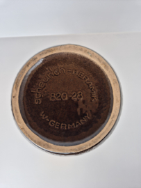 West-Germany Scheurich Rumtopf 820-28 donkerbruin