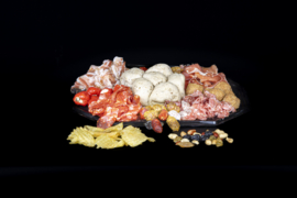Borrelschaal incl. Plukbrood