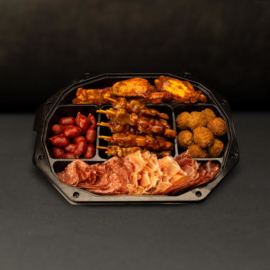 Tapasschotel warm/koud groot