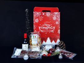 Kerstpakketten met vlees