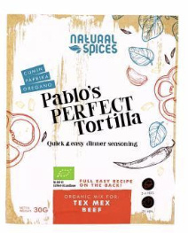 Natural Spices Tex Mex Beef Pablo's Perfect Tortilla