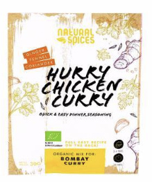 Natural Spices Chicken Hurry Curry