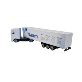 Geboortevrachtwagen Blauw