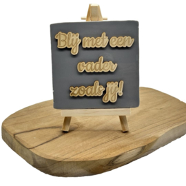 Blij met een vader zoals jij!