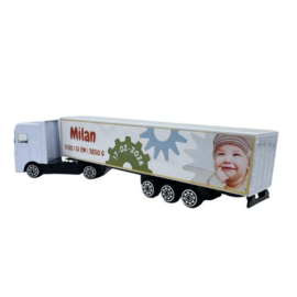 Geboortevrachtwagen Tandwiel Naam