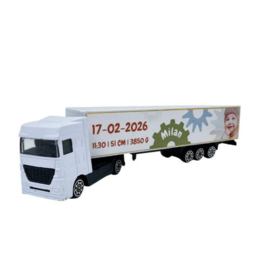 Geboortevrachtwagen Tandwiel Datum