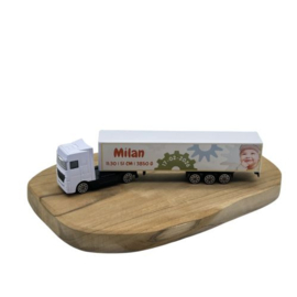 Geboortevrachtwagen Tandwiel Naam