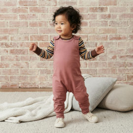Speelpak Sweat Solid Pink | Maxomorra