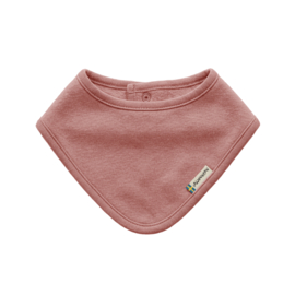 Dribble Bib Sweat Solid Pink | Maxomorra