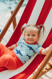 Broekje Rib Solid Red | Maxomorra