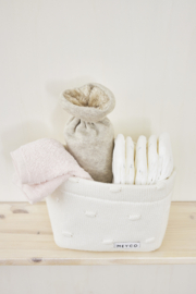 Monddoekjes Badstof 6-pack Offwhite • Soft Pink • Toffee | Meyco Baby