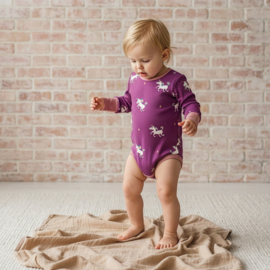 Romper Unicorn LS| Maxomorra