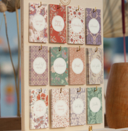 Display Cadeaulabels 'Pastel Patterns'