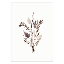 Droogbloemen poster - Winter