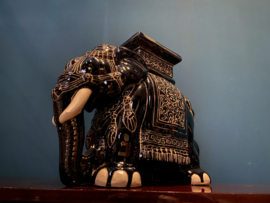 Vintage olifant 🐘 XL tafeltje plantentafel, bijzettafel.