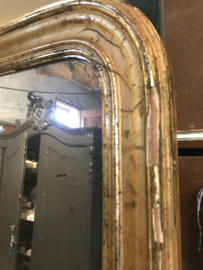 Franse antieke spiegel groot