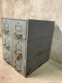 Industriële filing cabinet.