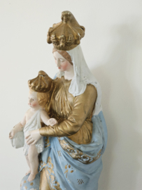 Religeus Maria beeld met jozef.