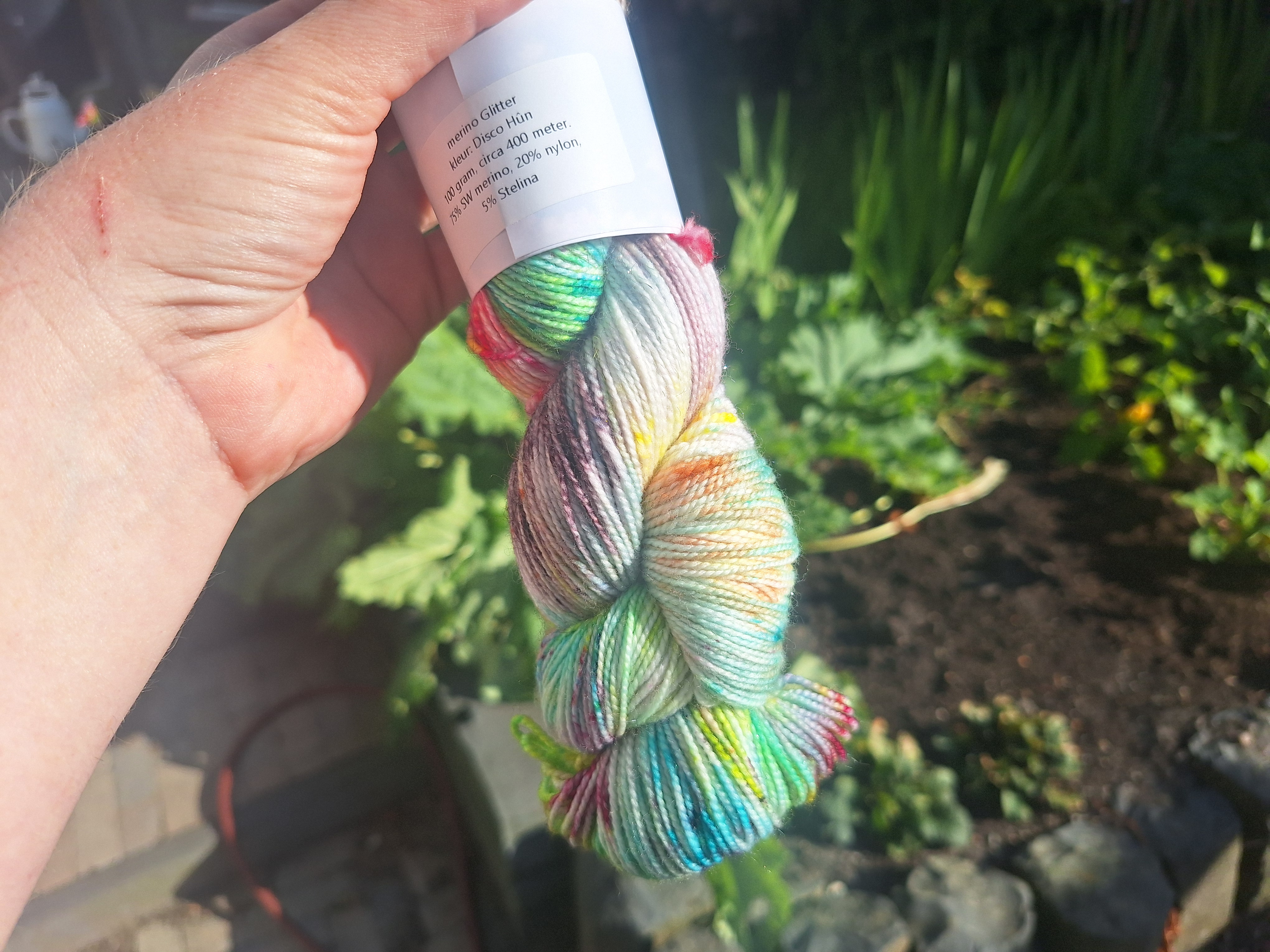 Disco Hûn - Merino Glitter