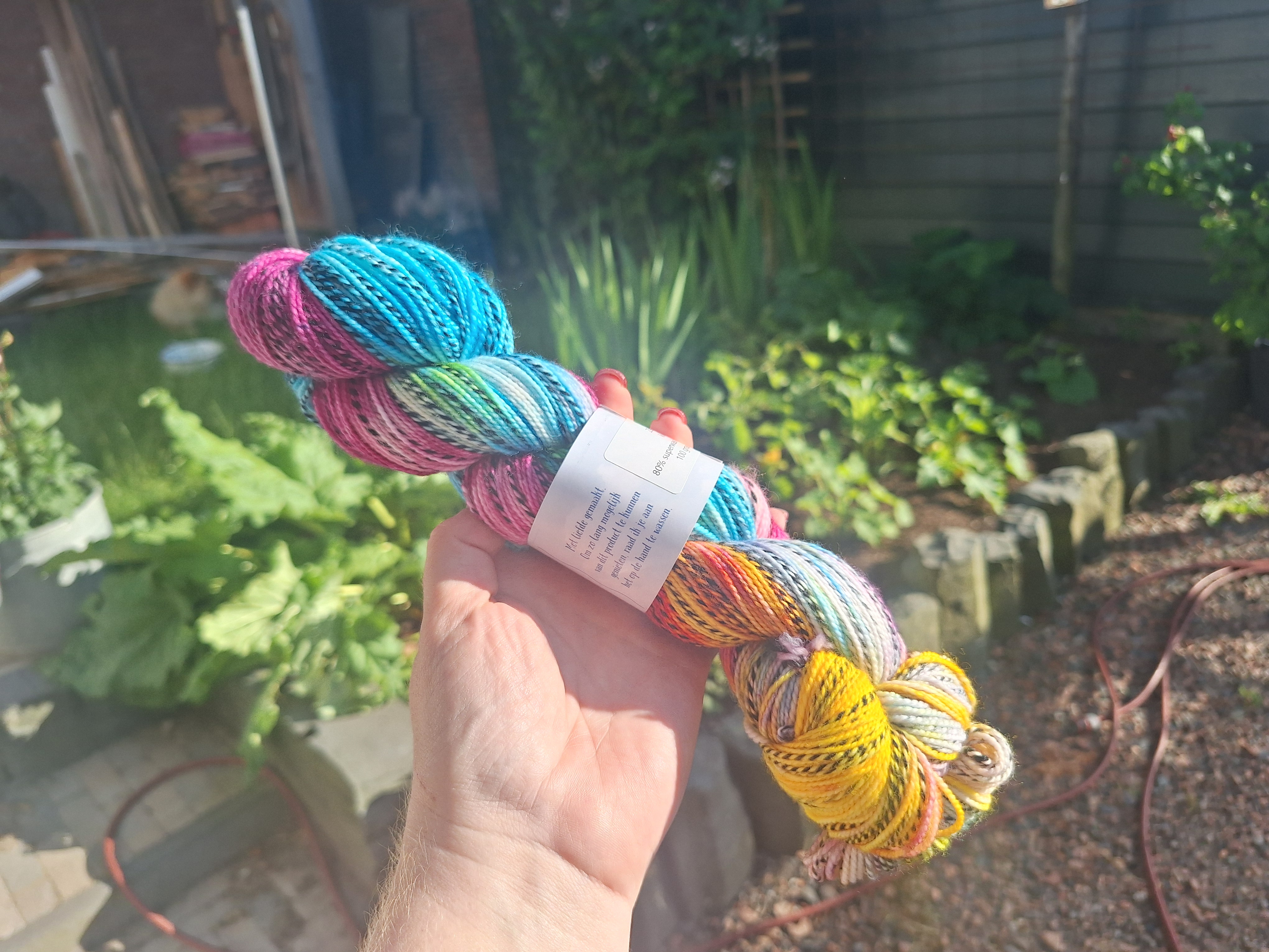 Yfke- Zebra sock
