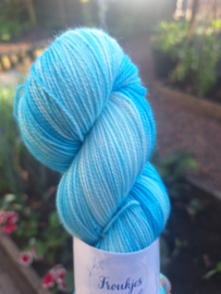 Water Blauw  - merino sock