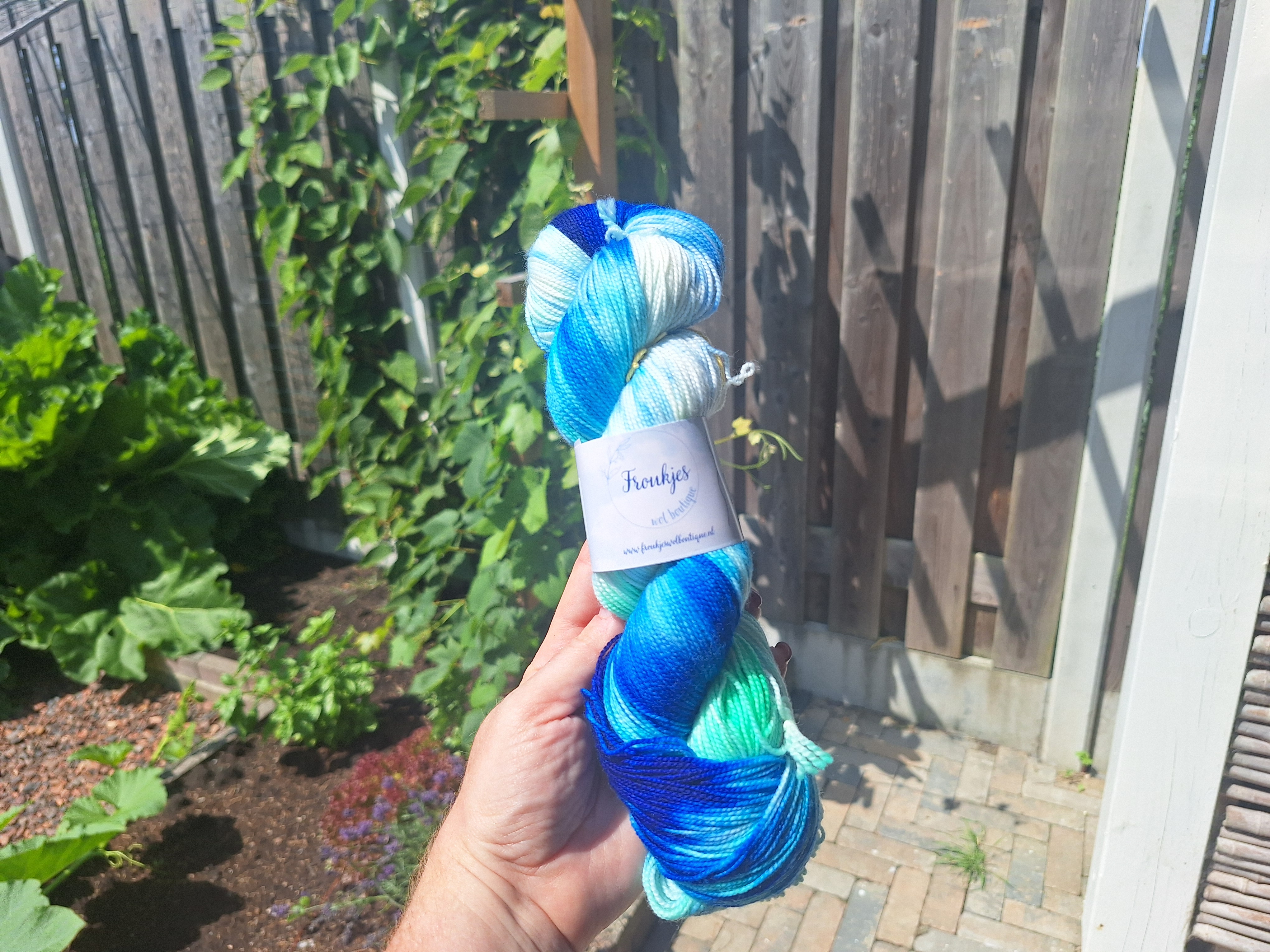 blau- merino sock