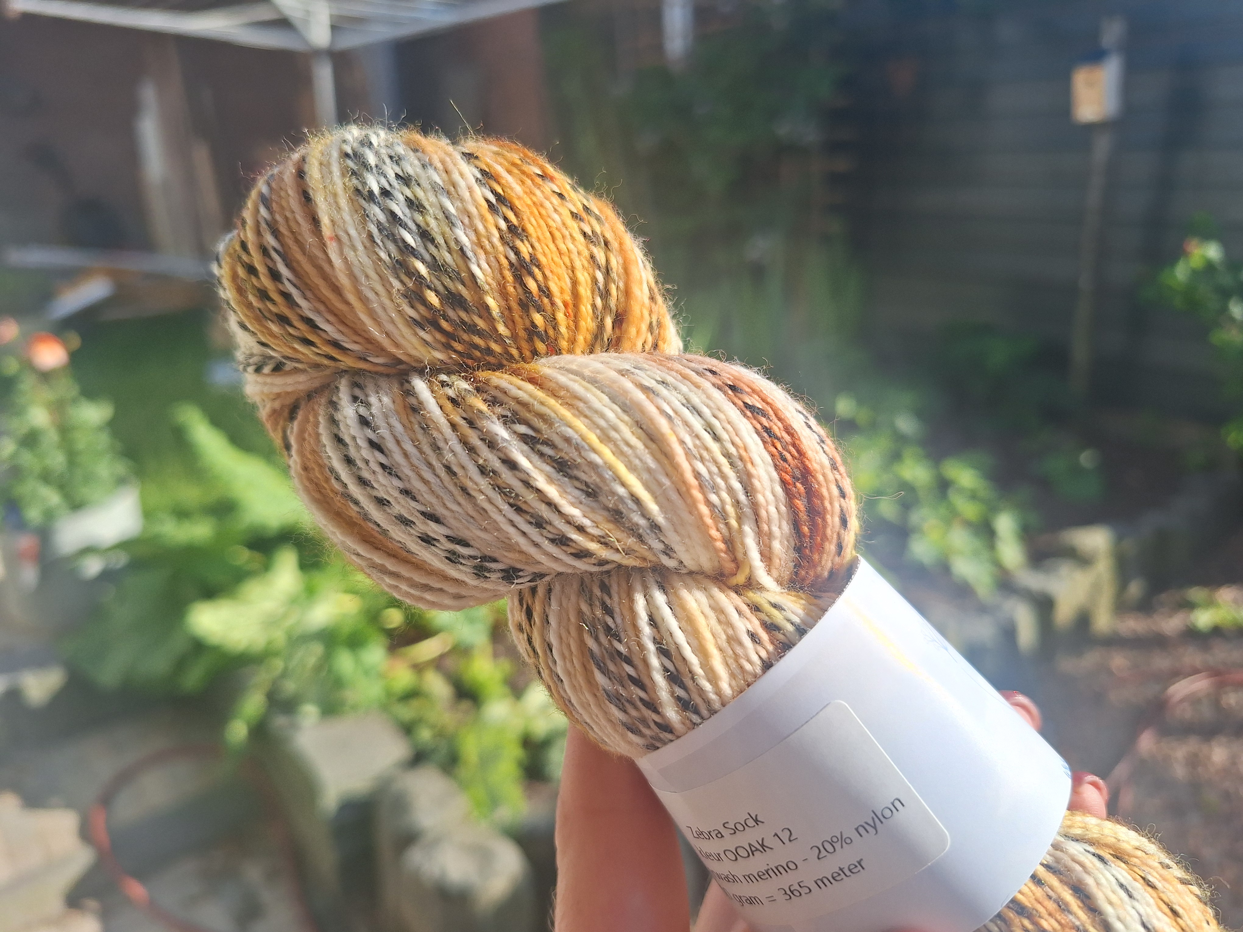 OOAK 12 - Zebra Sock