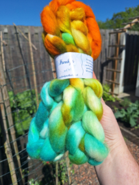 Corriedale - Glanzende Nylon | uniek 021