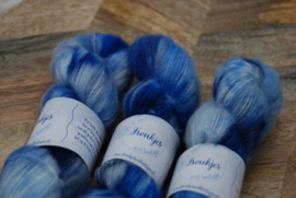 Gekamde Merino zijde - Wolk