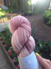 Oud roze  - merino sock
