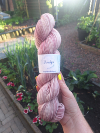 Oud roze  - merino sock
