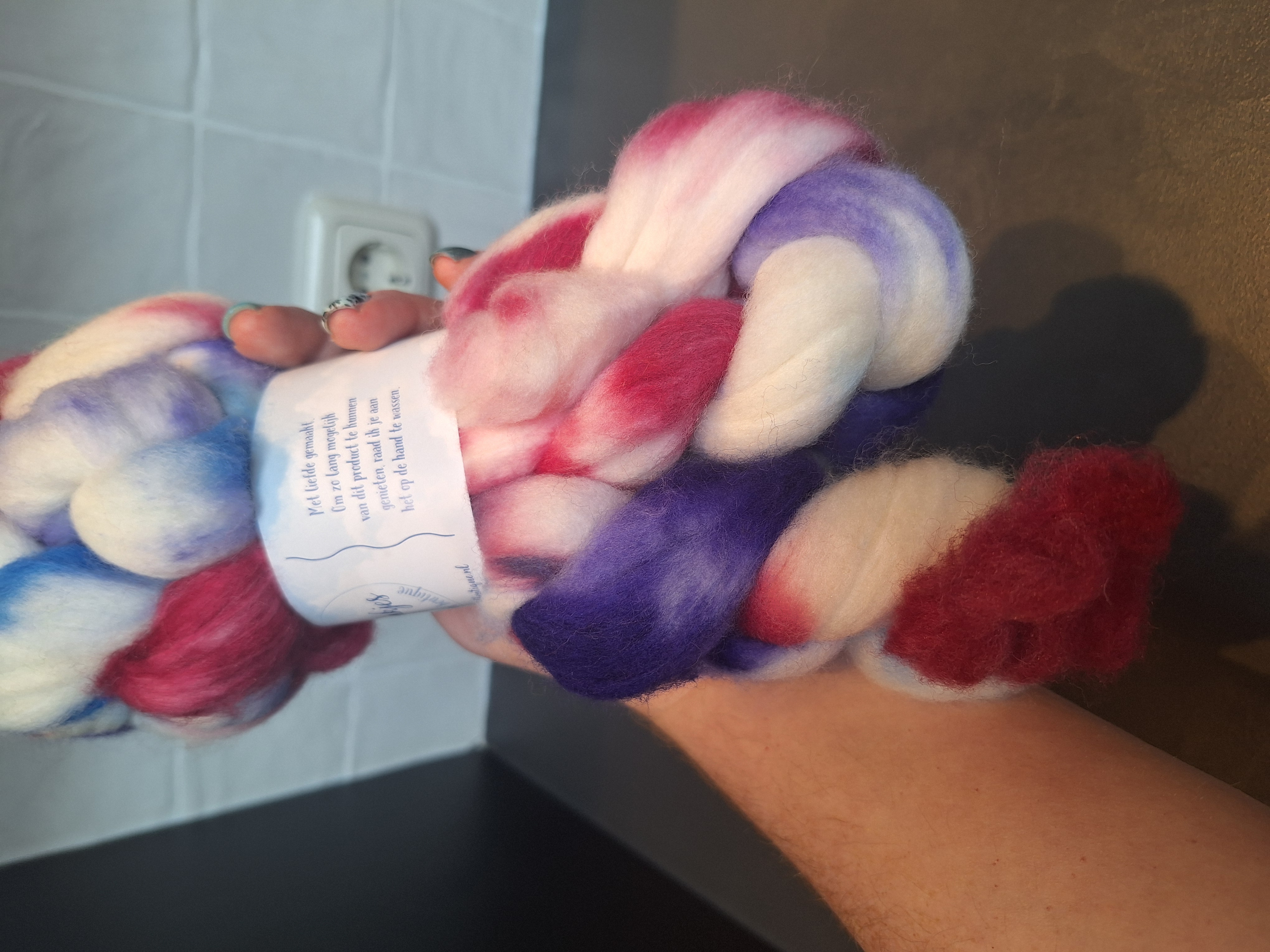 Merino-nylon lontwol - kleur uniek 037