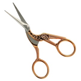 borduurschaar ooievaar 11.5 cm