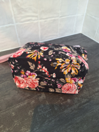 Lila bloemen Project bag