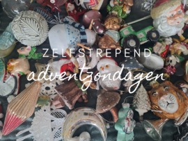 zelfstrepend sokkengaren  advent pakket (4X adventzondag)