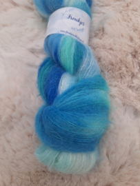 Alpaca Fluffy - Blau