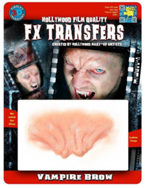 Vampiers wenkbrauwen 3D FX transfers
