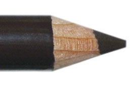 Wenkbrauw potlood 11cm Zwart