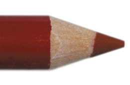 Lippen potlood 11cm Donkerrood