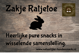 Zakje Ratjetoe Konijn