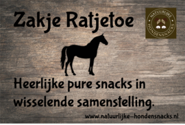 Zakje Ratjetoe Paard