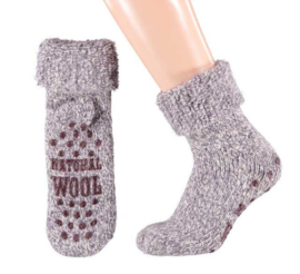Dames Wol sokken Lila Fashion