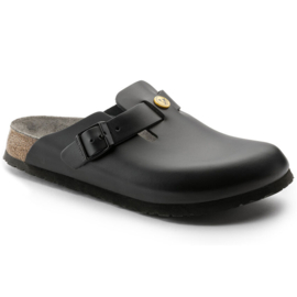 Birkenstock Muil Boston ESD Zwart Heren