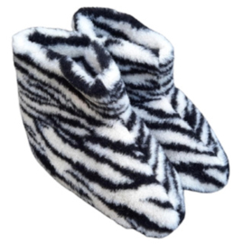 Woolwarmers print Zebra