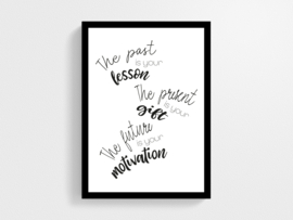 The past is your lesson - Poster