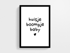 Huisje Boompje Baby - Poster