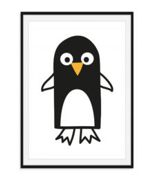 Vrolijke pinguïn - Poster